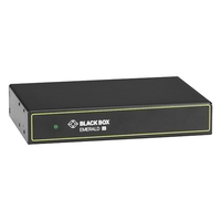 EMD2002SE-R: (2) Single link DVI-D, 4x V-USB 2.0, audio, VM-access, Receiver
