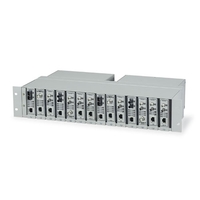 LMC200: 19" chassis, 14 Slots, Single 115-230VAC