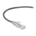 CAT6 UTP Slim-Net Patch Cable, 28AWG, 250-MHz, PVC