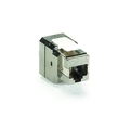 CAT6A Jack - Shielded, Silver