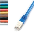 CAT5e FTP Patch Cable, 100-MHz, Solid, PVC
