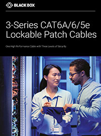 3 Series lockable patch cable brochure