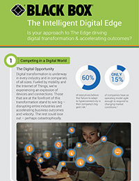 Intelligent Digital Edge Infographic